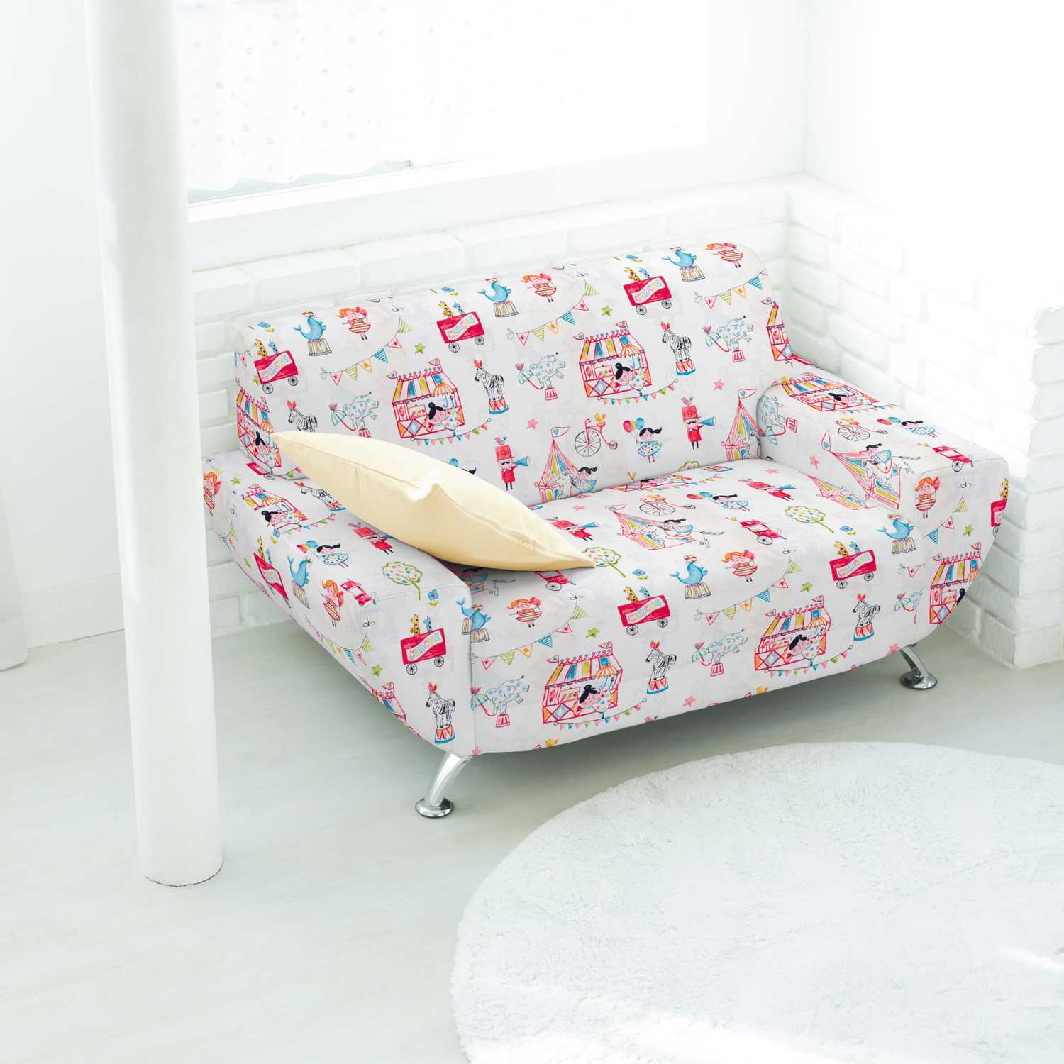 Toile Cirque Blanc - Ribes y Casals