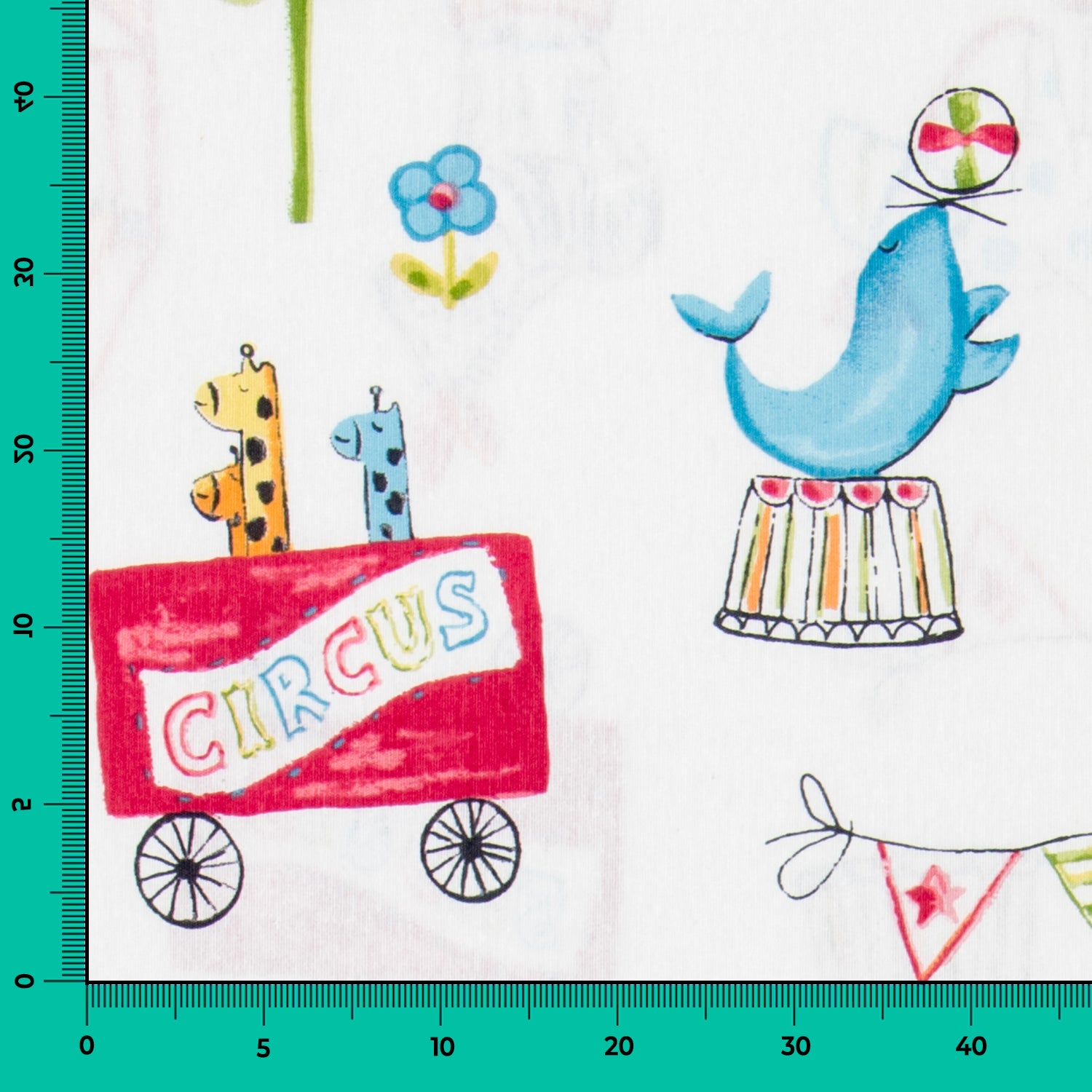 Toile Cirque Blanc - Ribes y Casals