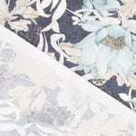 Toile Japonaise Fleur Marine - Ribes y Casals