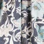 Toile Japonaise Fleur Marine - Ribes y Casals