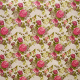 Toile Cretonne Fleur Grenat - Ribes y Casals
