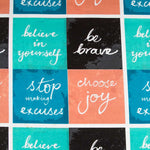 Toile Écossais Orange-Vert - Ribes y Casals