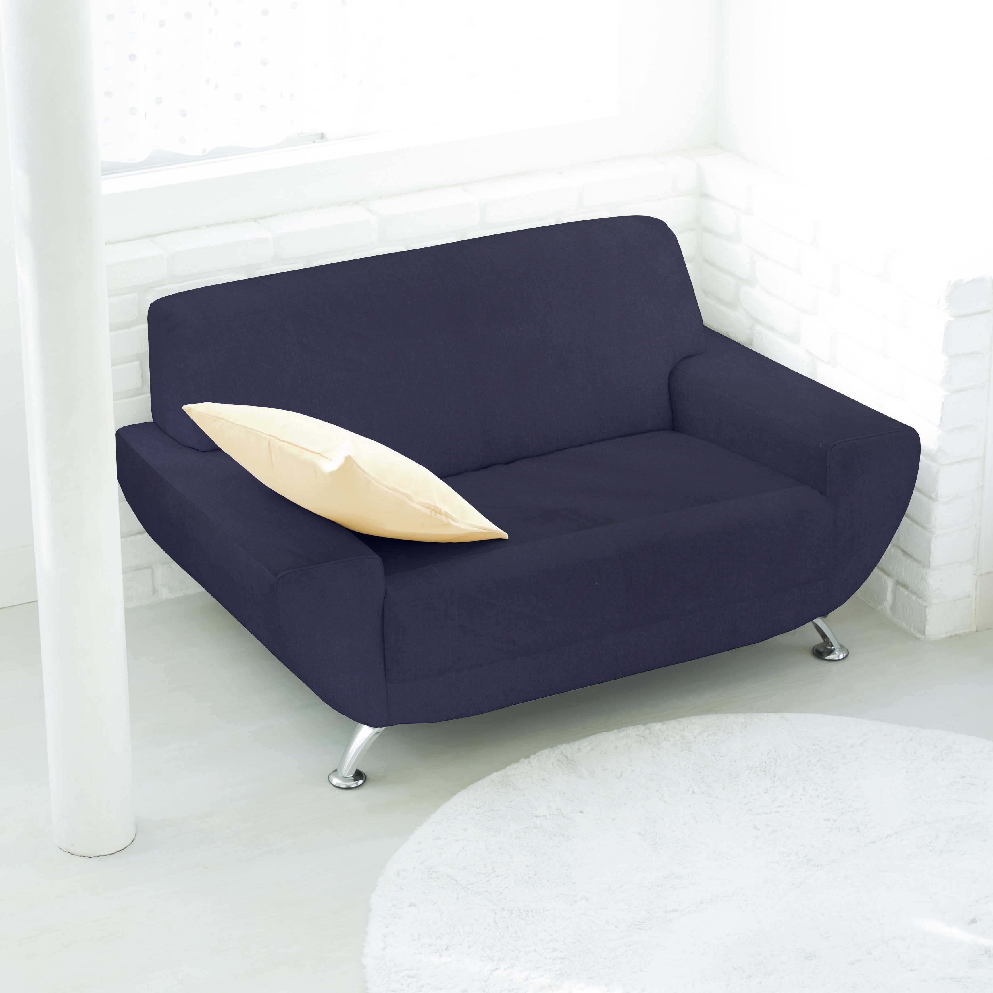 Toile De Coton Bleu Marine - Ribes y Casals