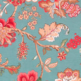 Toile Delhi Aigue Blue Marine - Ribes y Casals