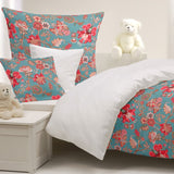 Toile Delhi Aigue Blue Marine - Ribes y Casals