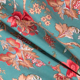 Toile Delhi Aigue Blue Marine - Ribes y Casals