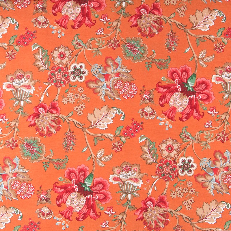 Toile Delhi Orange - Ribes y Casals