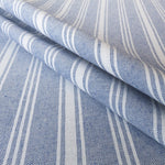 Toile Double Rayures Bleu - Ribes y Casals