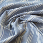 Toile Double Rayures Bleu - Ribes y Casals