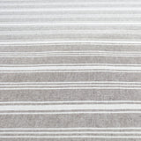 Toile Double Rayures Marron - Ribes y Casals