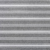 Toile Double Rayures Noir - Ribes y Casals