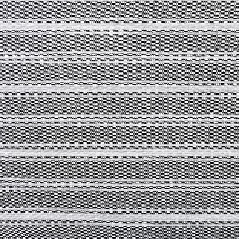Toile Double Rayures Noir - Ribes y Casals