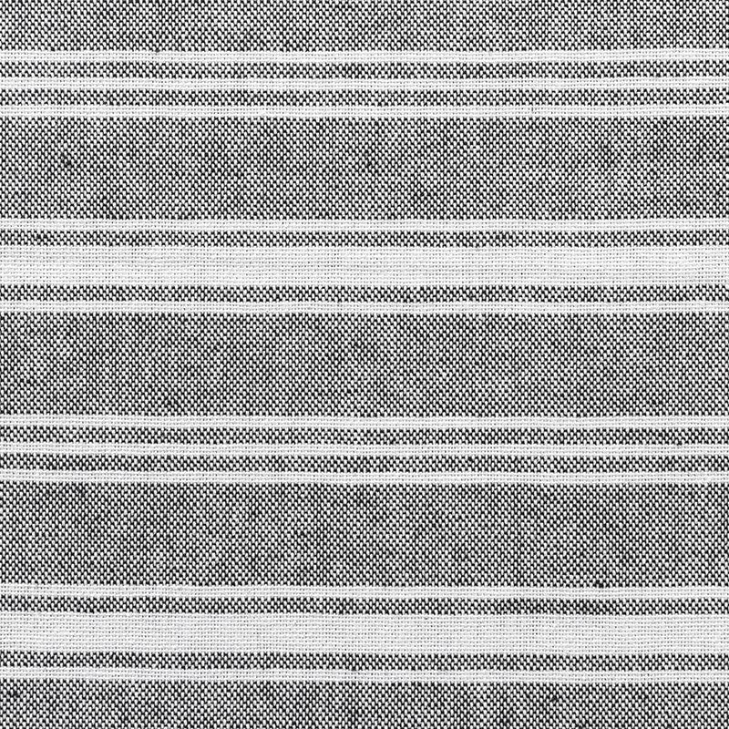 Toile Double Rayures Noir - Ribes y Casals