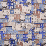 Toile Inmeubles Bleu Marron - Ribes y Casals
