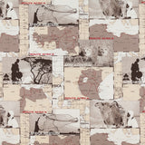 Toile Imprimée Afrique Beige - Ribes y Casals