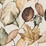 Toile imprimée Coton Feuilles Beige - Ribes y Casals