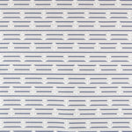 Toile Imprimée Traits Rouge Bleu - Ribes y Casals