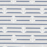 Toile Imprimée Traits Rouge Bleu - Ribes y Casals