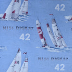 Toile Imprimée Arctique Bleu - Ribes y Casals
