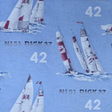 Toile Imprimée Arctique Bleu - Ribes y Casals