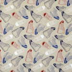 Toile Imprimée Converse Beige - Ribes y Casals