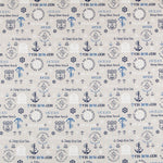 Toile Imprimée Deep Blue - Ribes y Casals