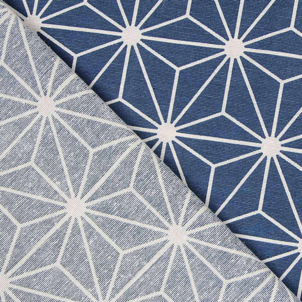 Toile Étoile Géométrique Bleu - Ribes y Casals