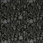 Toile imprimée Farm Noir - Ribes y Casals