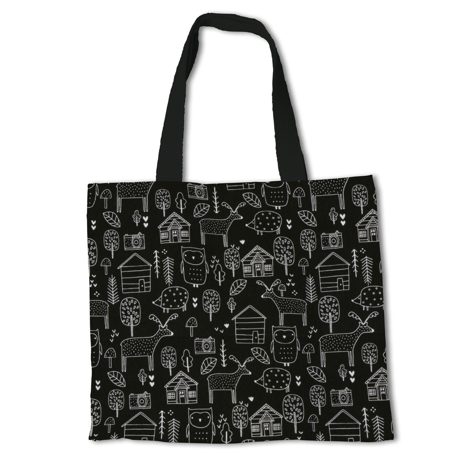 Toile imprimée Farm Noir - Ribes y Casals