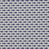 Toile Imprimée Fish Bleu - Ribes y Casals
