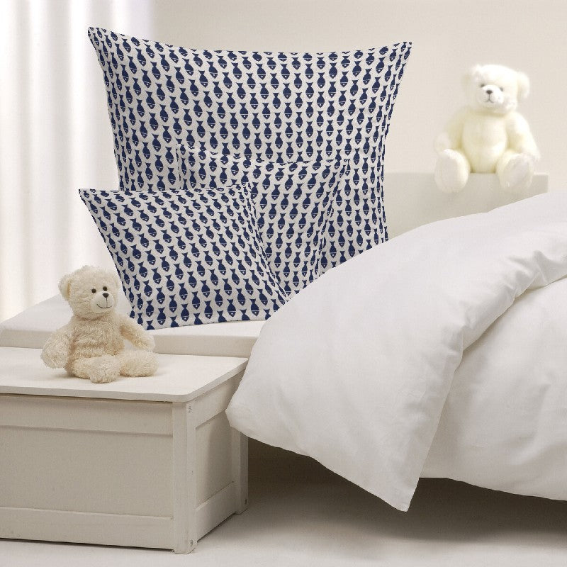 Toile Imprimée Fish Bleu - Ribes y Casals