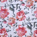Toile Imprimée Fleur Orange - Ribes y Casals