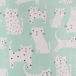 Toile imprimée Chatons Vert - Ribes y Casals