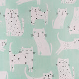 Toile imprimée Chatons Vert - Ribes y Casals