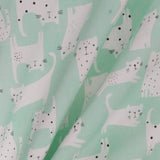 Toile imprimée Chatons Vert - Ribes y Casals