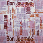 Toile Imprimée Good Time Noir - Ribes y Casals