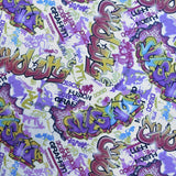 Toile Imprimée Graffiti Écru - Ribes y Casals