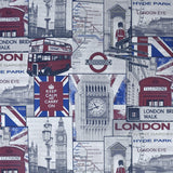 Toile Imprimée London Beige - Ribes y Casals