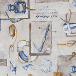 Toile Imprimée Marinière Beige - Ribes y Casals