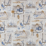 Toile Imprimée Marinière Beige - Ribes y Casals