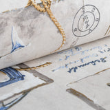 Toile Imprimée Marinière Beige - Ribes y Casals