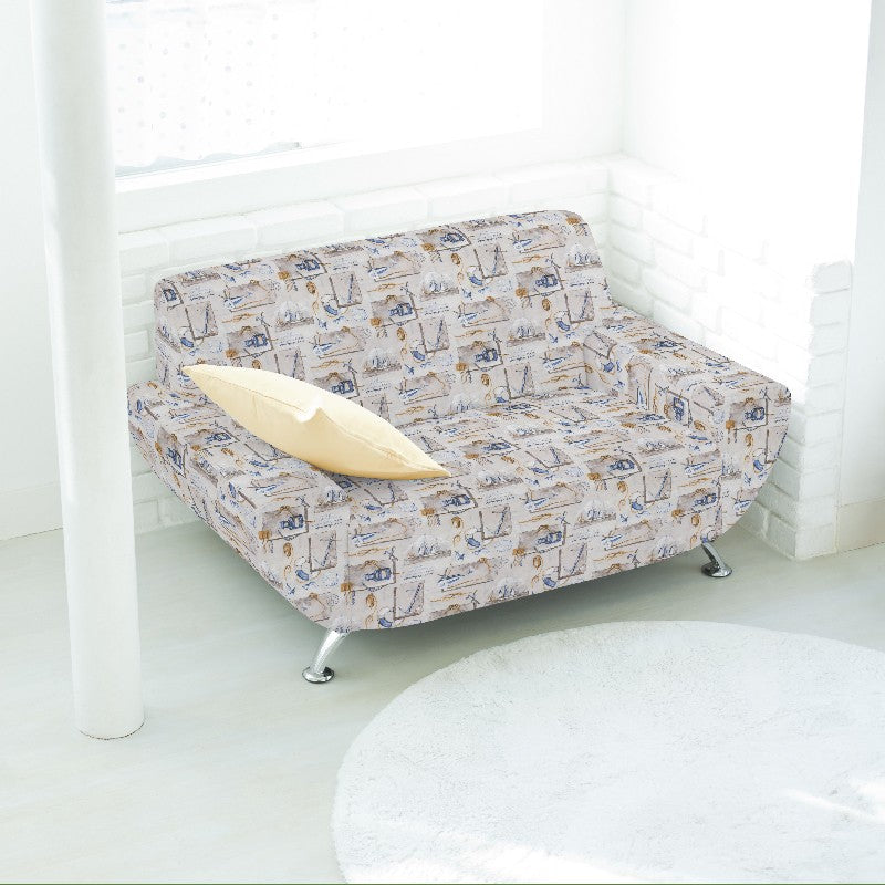 Toile Imprimée Marinière Beige - Ribes y Casals