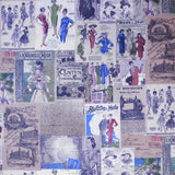 Toile Imprimée Mode Paris Camel - Ribes y Casals