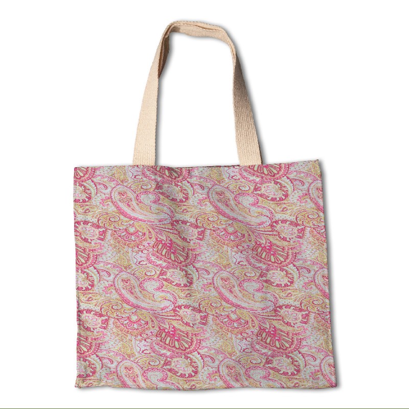 Toile Imprimée Népal Fuchsia - Ribes y Casals