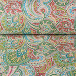 Toile Imprimée Népal Vert - Ribes y Casals