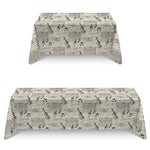 Toile Imprimée Notes de Musique Écru - Ribes y Casals