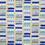 Toile ImpriméePatch Bleu - Ribes y Casals