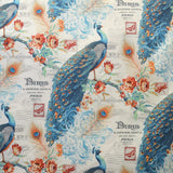 Toile Imprimée Paon Royal - Ribes y Casals