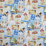 Toile Imprimée Pin Up - Ribes y Casals