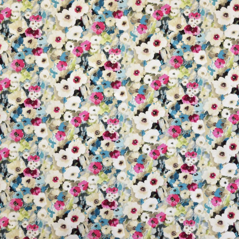 Toile Imprimée Printemps Fuchsia - Ribes y Casals